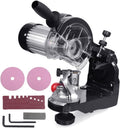 Chainsaw Chain Grinder with 1/8 and 3/16 in Wheels - Bench or Wall