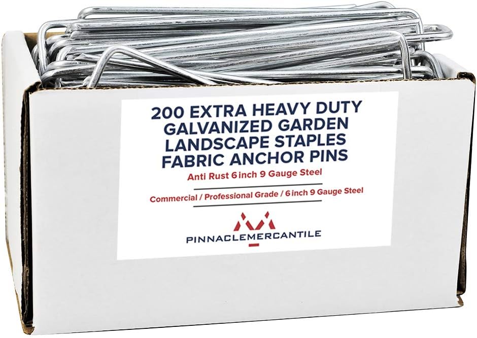 Pinnacle Mercantile 200 Pack Heavy Duty Garden Stakes for Landscape