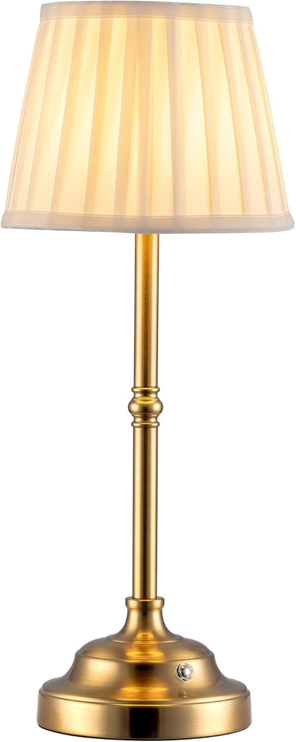 Dimmable Cordless Table Lamp - Rechargeable & Portable