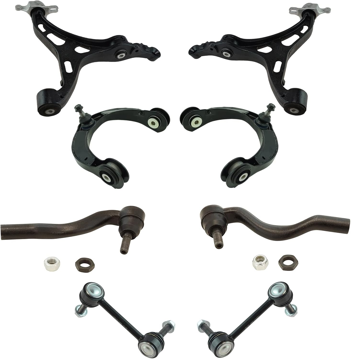 TRQ Front Steering & Suspension Kit for Dodge Durango & Jeep