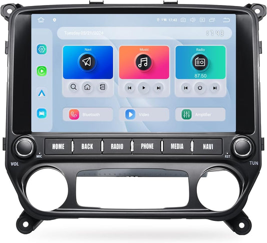 Dasaita 8GB+256GB Car Stereo for Chevrolet Silverado 2014-2019