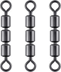 Dr.Fish 30 Pack High Speed 3 Roller Swivels - Heavy Duty Terminal