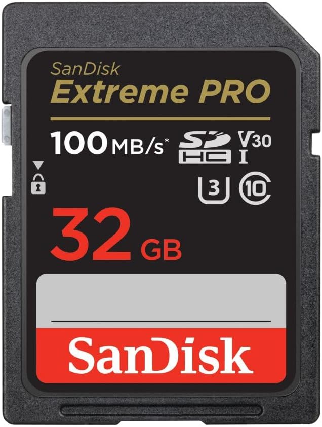 SanDisk 32GB Extreme PRO - 4K UHD Speed