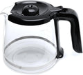 Premium 12-Cup Glass Carafe - Fits Mr. Coffee - Black Handle