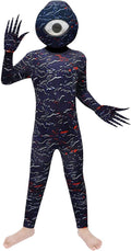 Letushy Monster Horror Game Costume for 5-12 Years Kids - Creepy