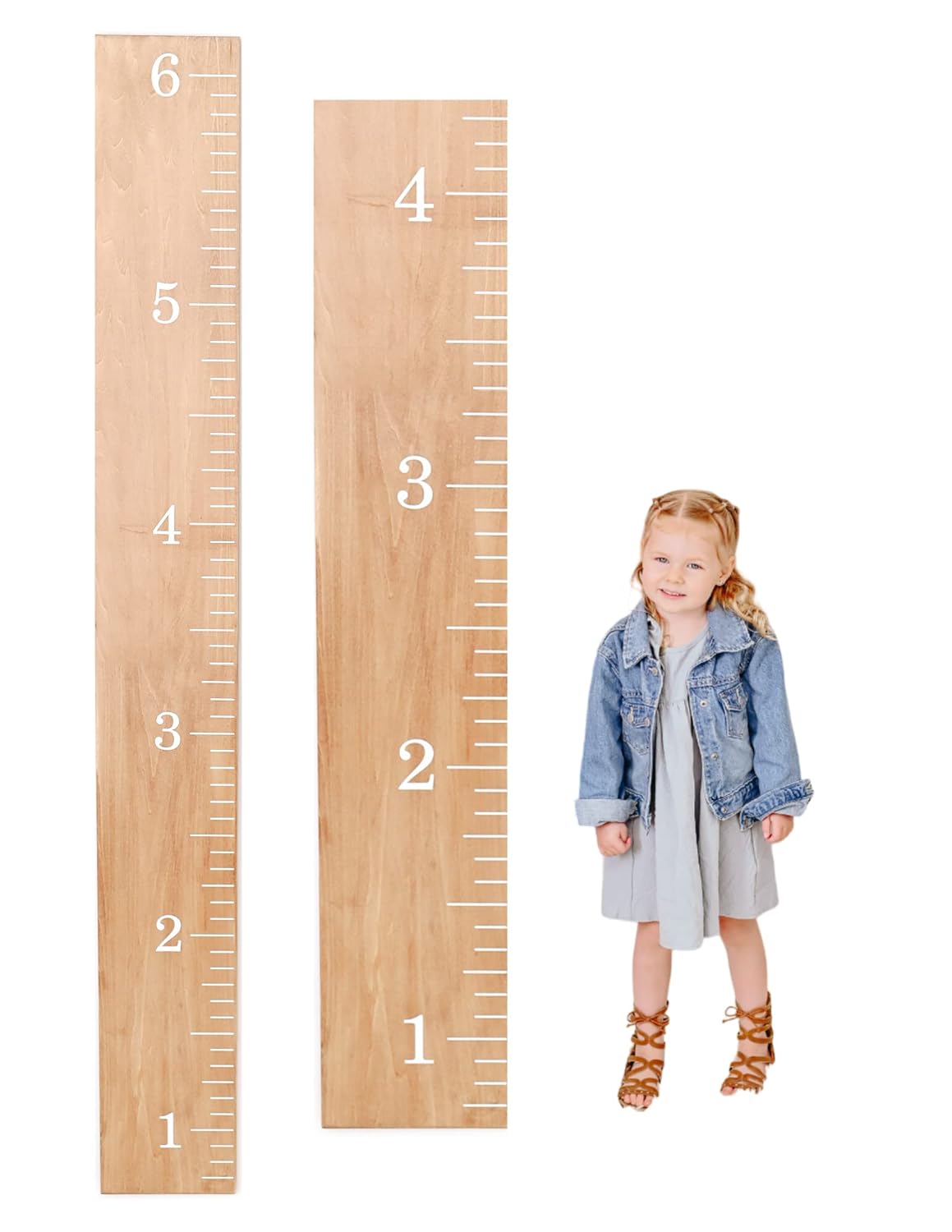 Growth Chart for Kids | Real Wood Height Measurement for Kids