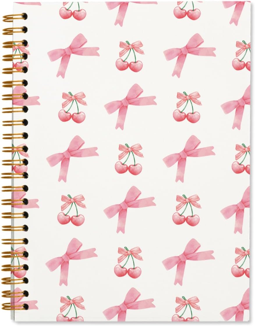 Pink Preppy Journal: Stylish Desk Essential