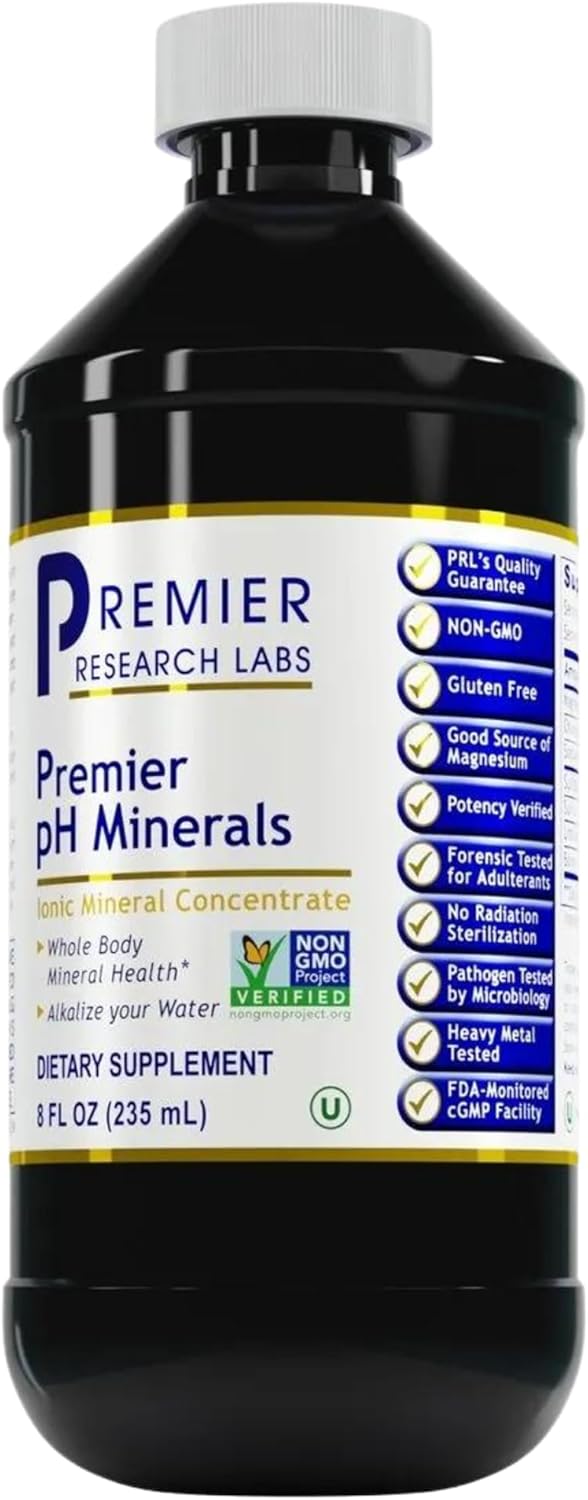 Premier pH Minerals Trace Mineral Drops for Optimal Hydration