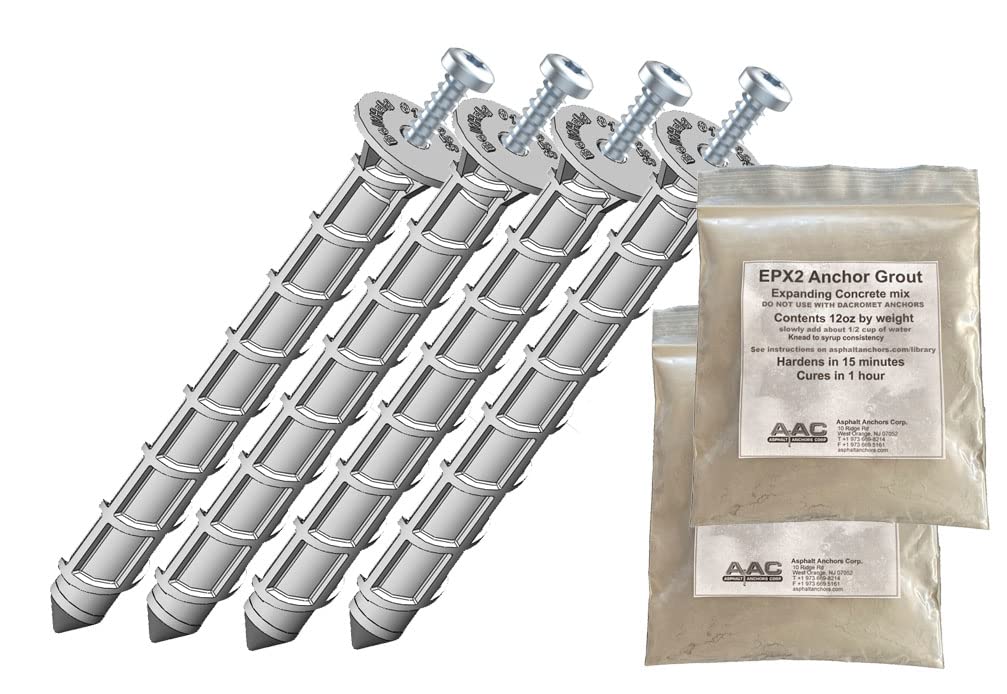 amAK-4 Asphalt Anchor & Grout Kit for Secure Installations