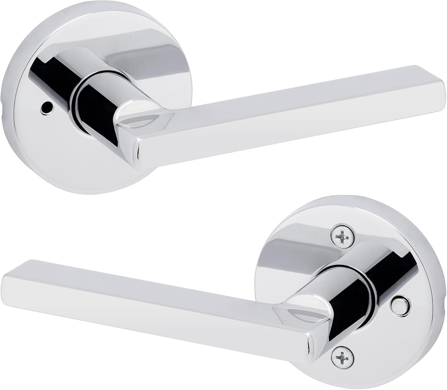 Kwikset Halifax Privacy Door Handle with Lock for Bedrooms