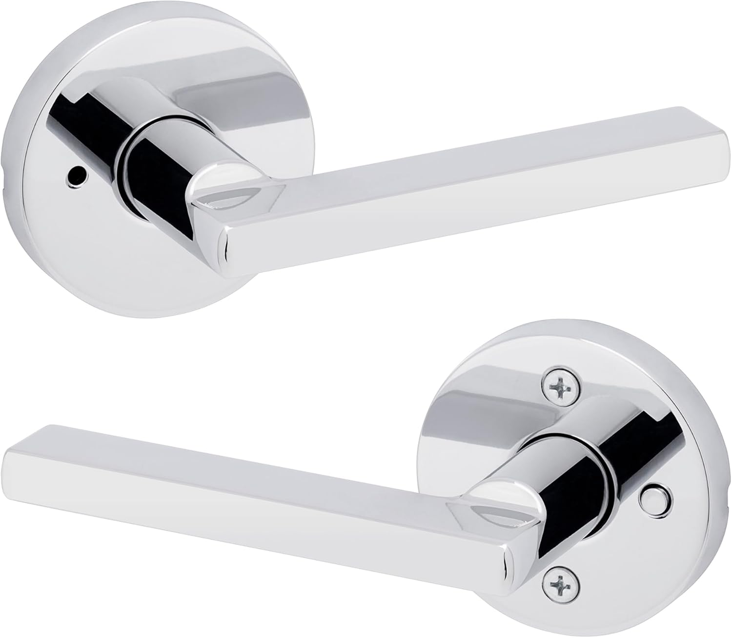 Kwikset Halifax Privacy Door Handle with Lock for Bedrooms