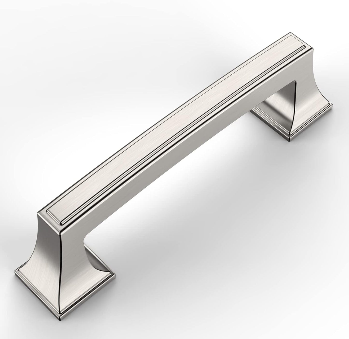 Brushed Satin Nickel Cabinet Pulls for Kitchen and Bathroom Use