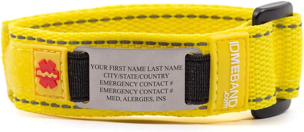 Custom Tech IDmeBAND for Safety | ChalkTalk SPORTS