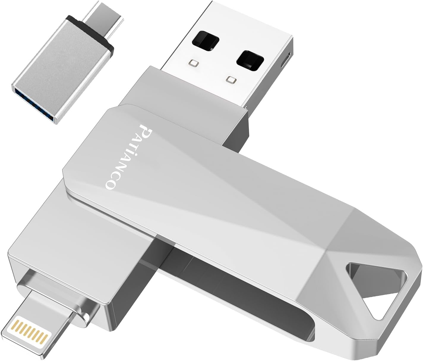USB Flash Drive for iPhone 512GB - MFi Certified Photo Stick