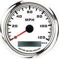 GPS Speedometer W Pro 85mm 3-3/8 in - Waterproof 0-120 MPH
