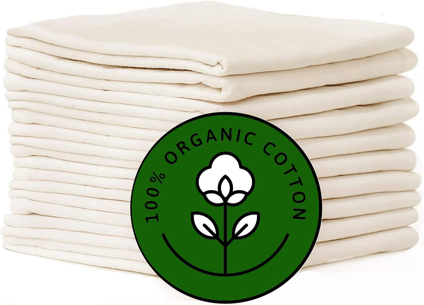 Organic Cotton Flour Sack Kitchen Towels for Versatile Use