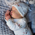 WOOROY Lifelike Reborn Baby Doll Quinbee 18in - Realistic Sleeping