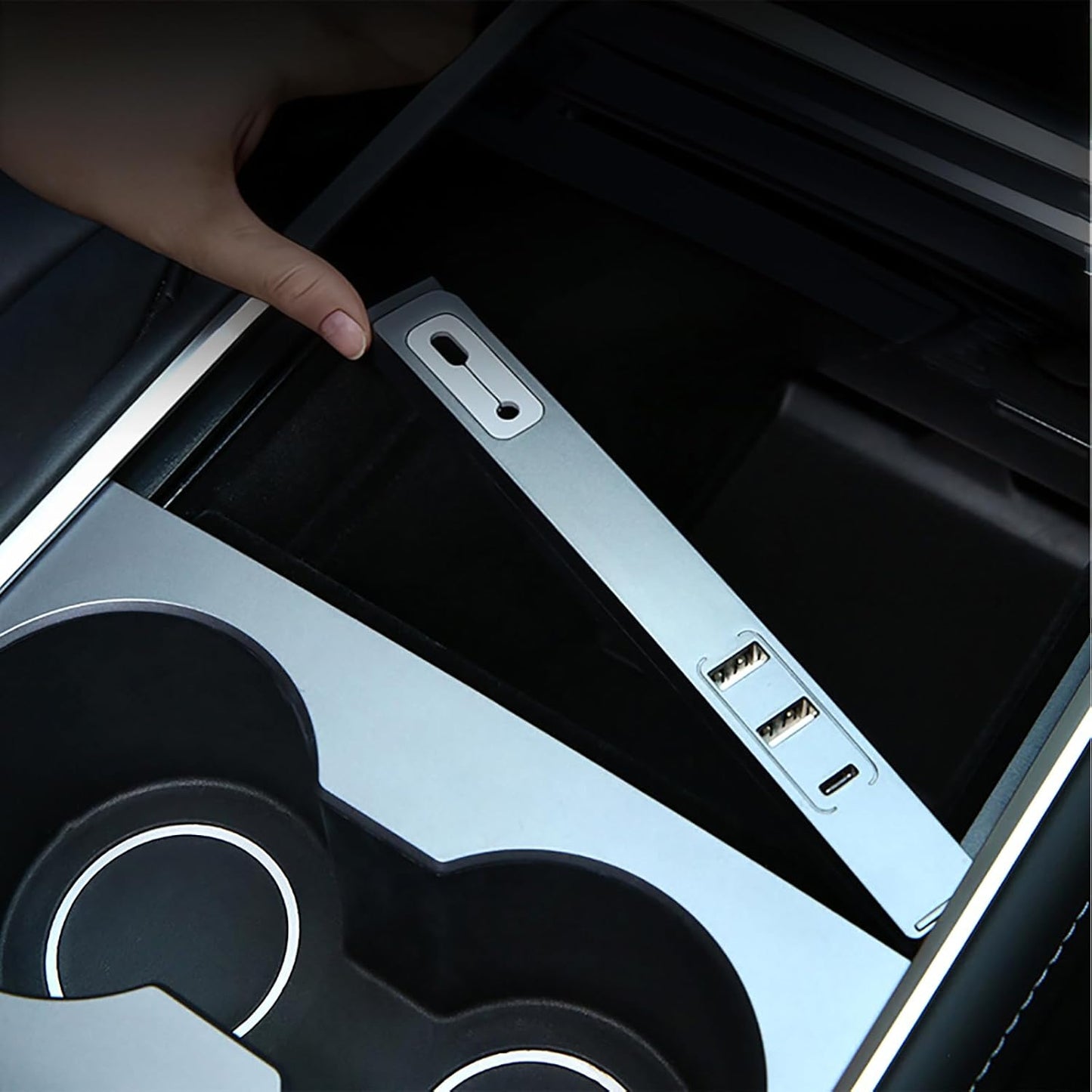 Fast Charge Tesla Car USB Hub