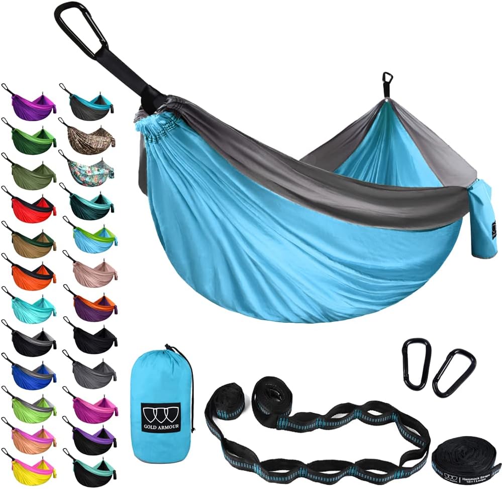 Extra Large Double Camping Hammock for Outdoor Relaxation