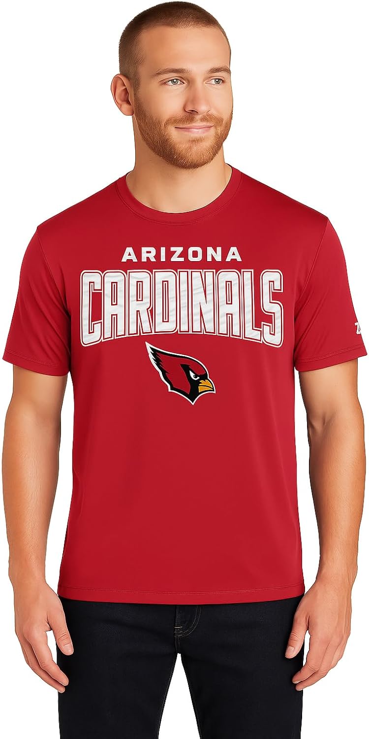 Zubaz NFL Teams Men's Short Sleeve Graphic T-Shirt for Fans