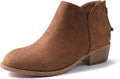Ankle Boots for Women with Low Heels and Fashionable Design