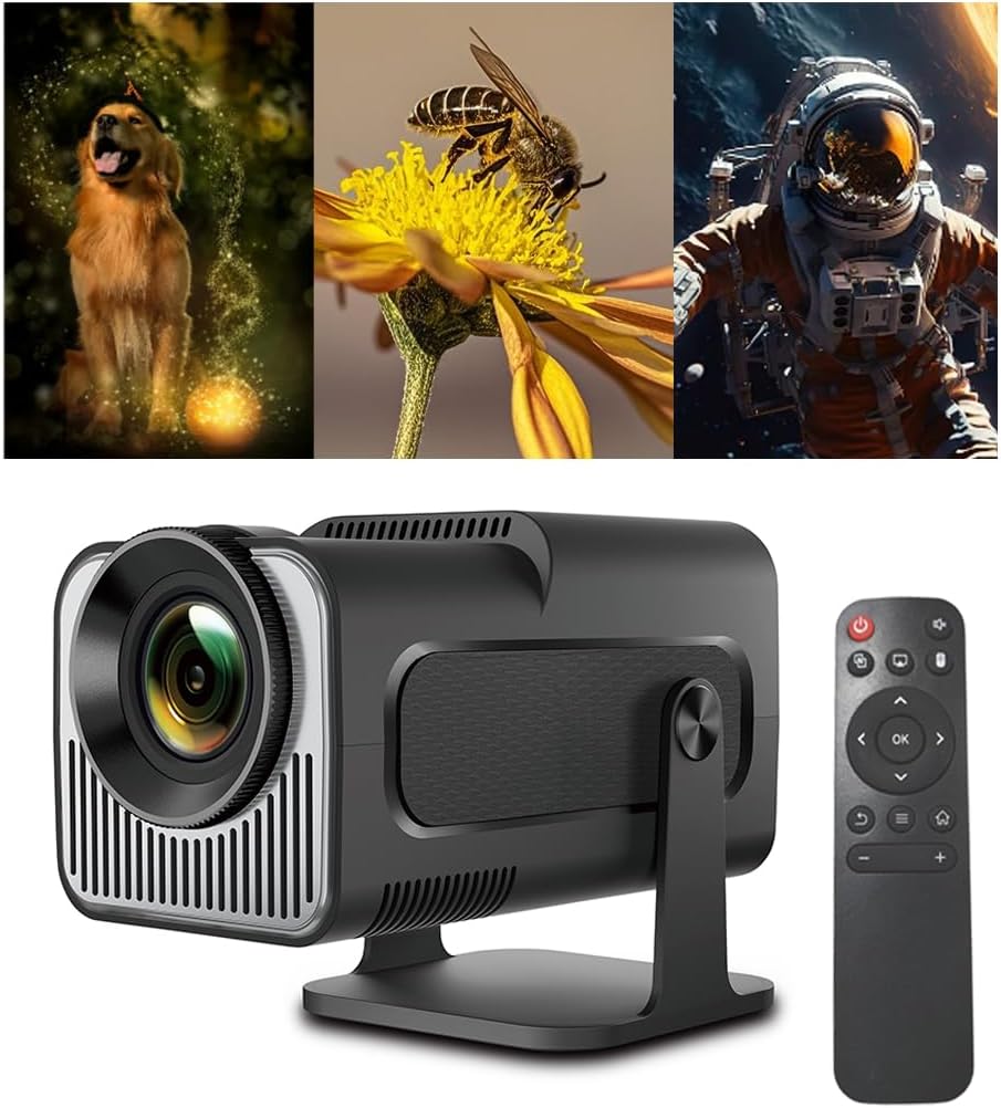 Mini Projector with WiFi and Bluetooth for Home Entertainment
