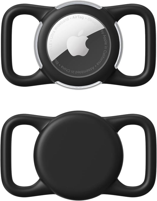 Pet Collar Waterproof Airtag Holder: Durable & Lightweight!