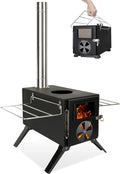 LAMA Stainless Steel Wood Burning Stove: Hot Tent Heating