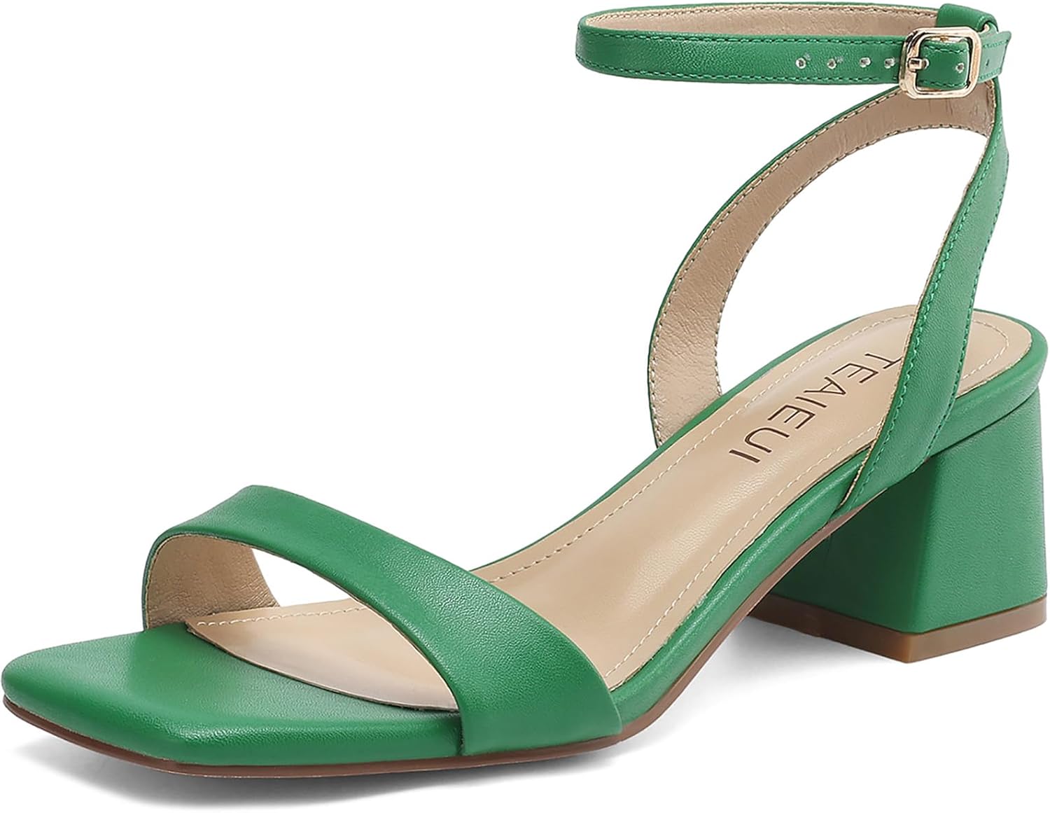 Stylish Women's Heeled Sandals with Comfortable Block Heels