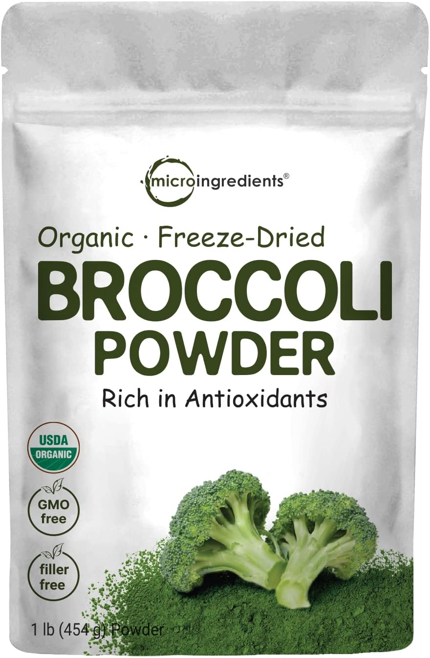 Organic Broccoli Powder - Immune Boost & Fiber Power!