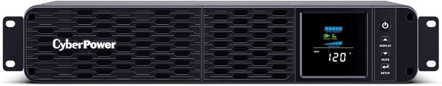 CyberPower CP1500PFCRM2U UPS Battery Backup with Surge Protection