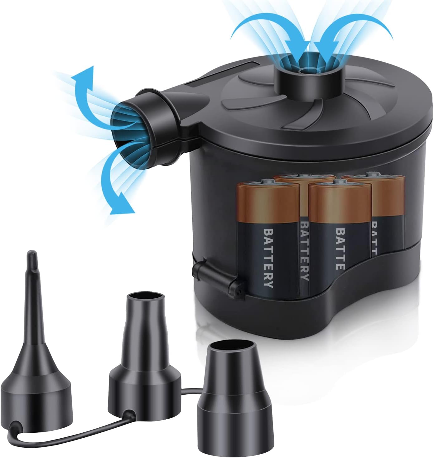 Wireless Quick-Fill Air Pump for Mattress & More - 3T6B