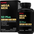 GNC Mega Men 50 Plus Multivitamin Caplets - Heart & Prostate Support
