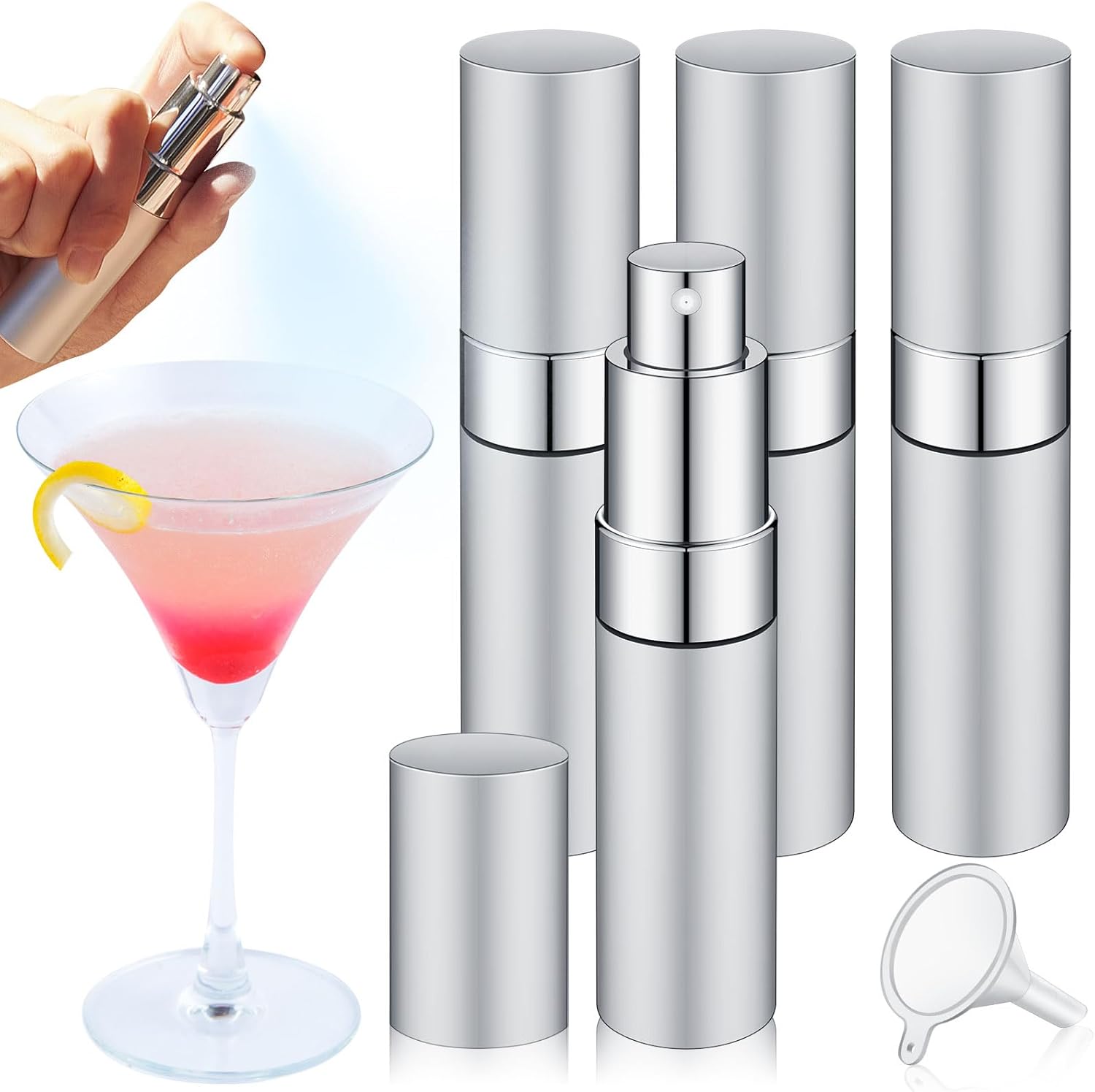 Willinglong Cocktail Atomizer Set - Perfect Spritz Every Time!