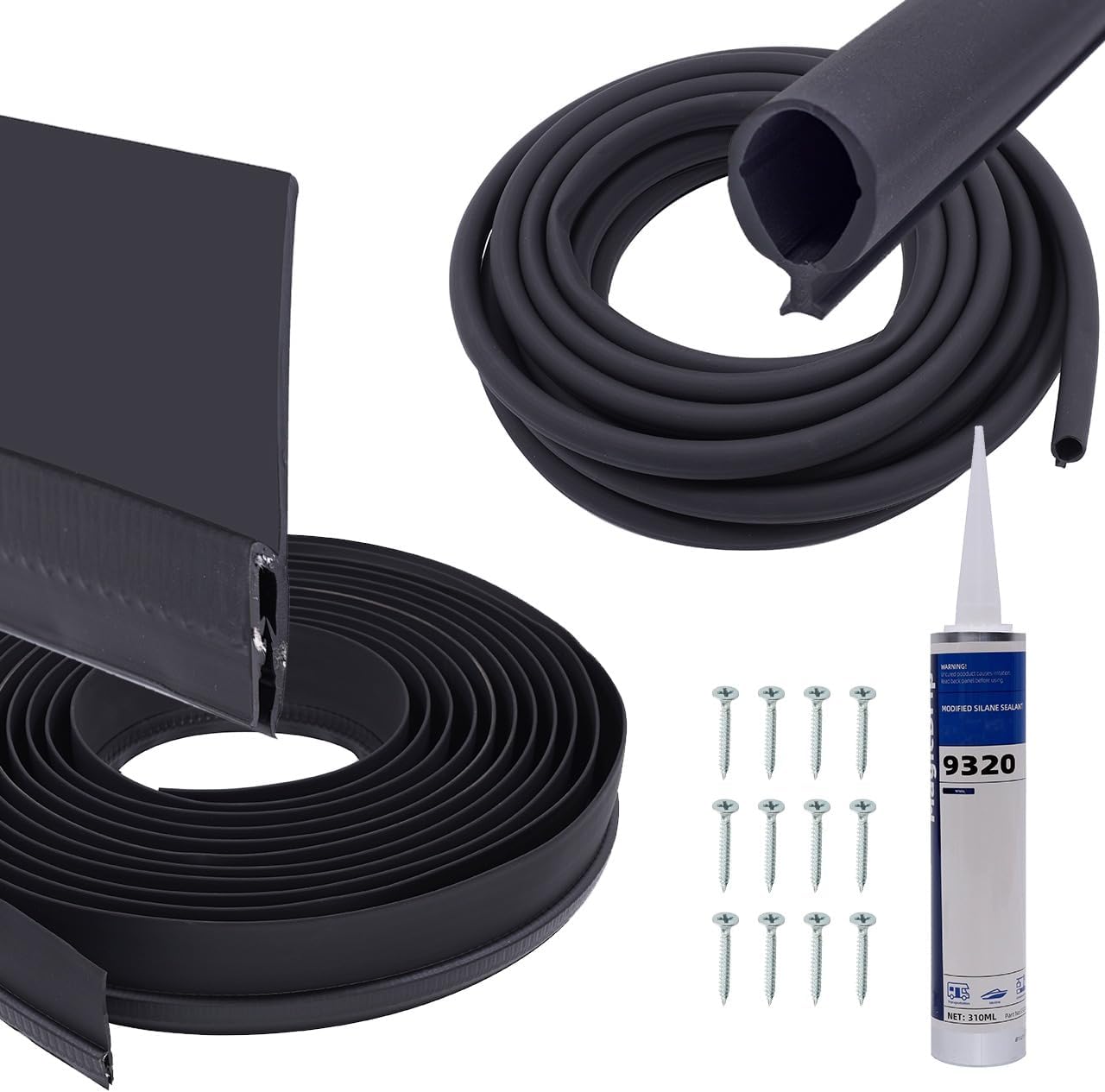 Combo Camper RV Slide Out Seal with Sealant for Easy Installation