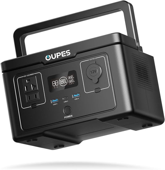 OUPES Exodus 600 256Wh Power Station - Fast 1Hr Recharge