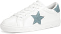 Women's Star Sneaker Low Top - Cushioned Comfortable Walking Shoe