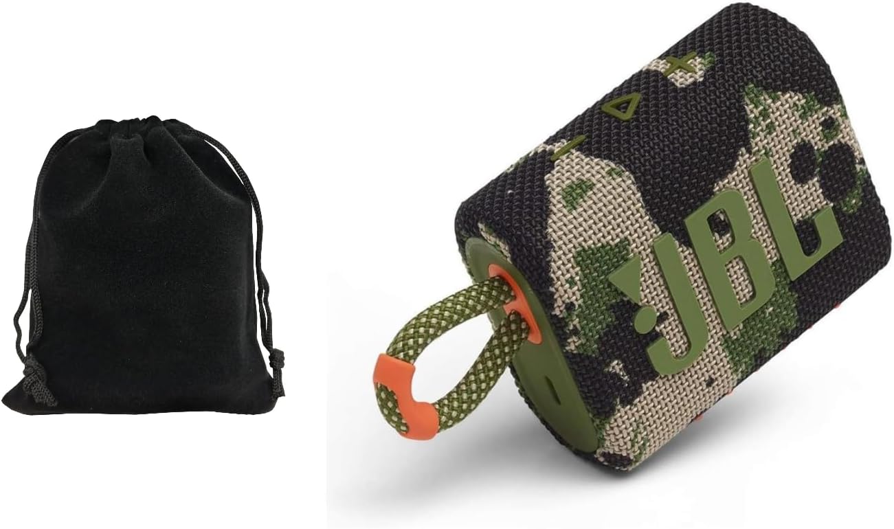 JBL Go 3 Portable Bluetooth Speaker with Waterproof Design