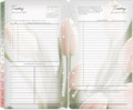 Blooms Two Page Per Day Ring-Bound Planner Pocket 2025 - Botanical