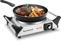 Techwood Hot Plate for Cooking 1500W Single Burner - Compact Portable