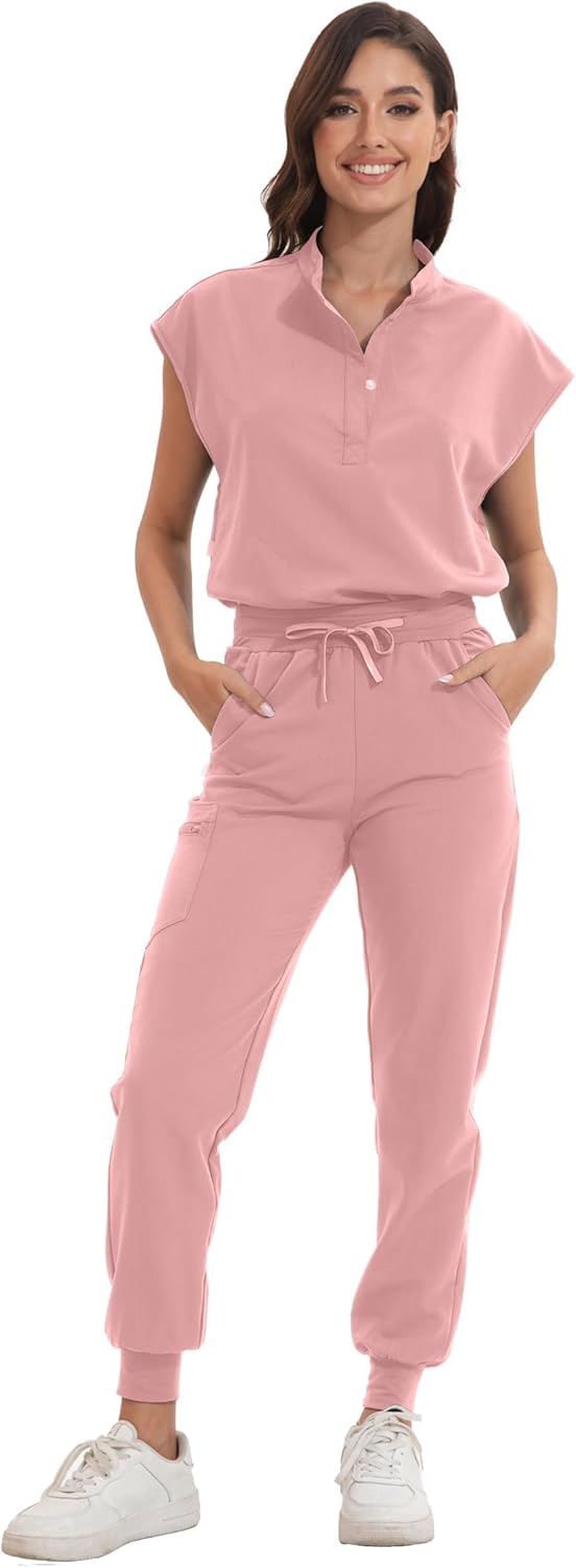 Scrub for Women Set - Comfortable Anti-Wrinkle Medical Uniform