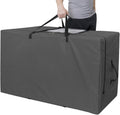 6in Queen Folding Mattress Carry Bag - Heavy Duty Black Storage Case