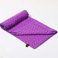 IBL-Yoga Towel Hot Yoga Mat Towel 24x72 in - Non-Slip Sweat Absorbing