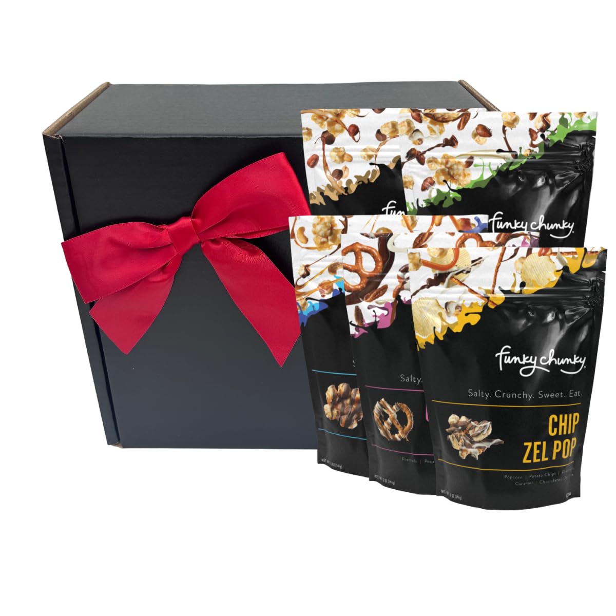 Funky Chunky Gourmet Chocolate Popcorn Gift Box for All Occasions