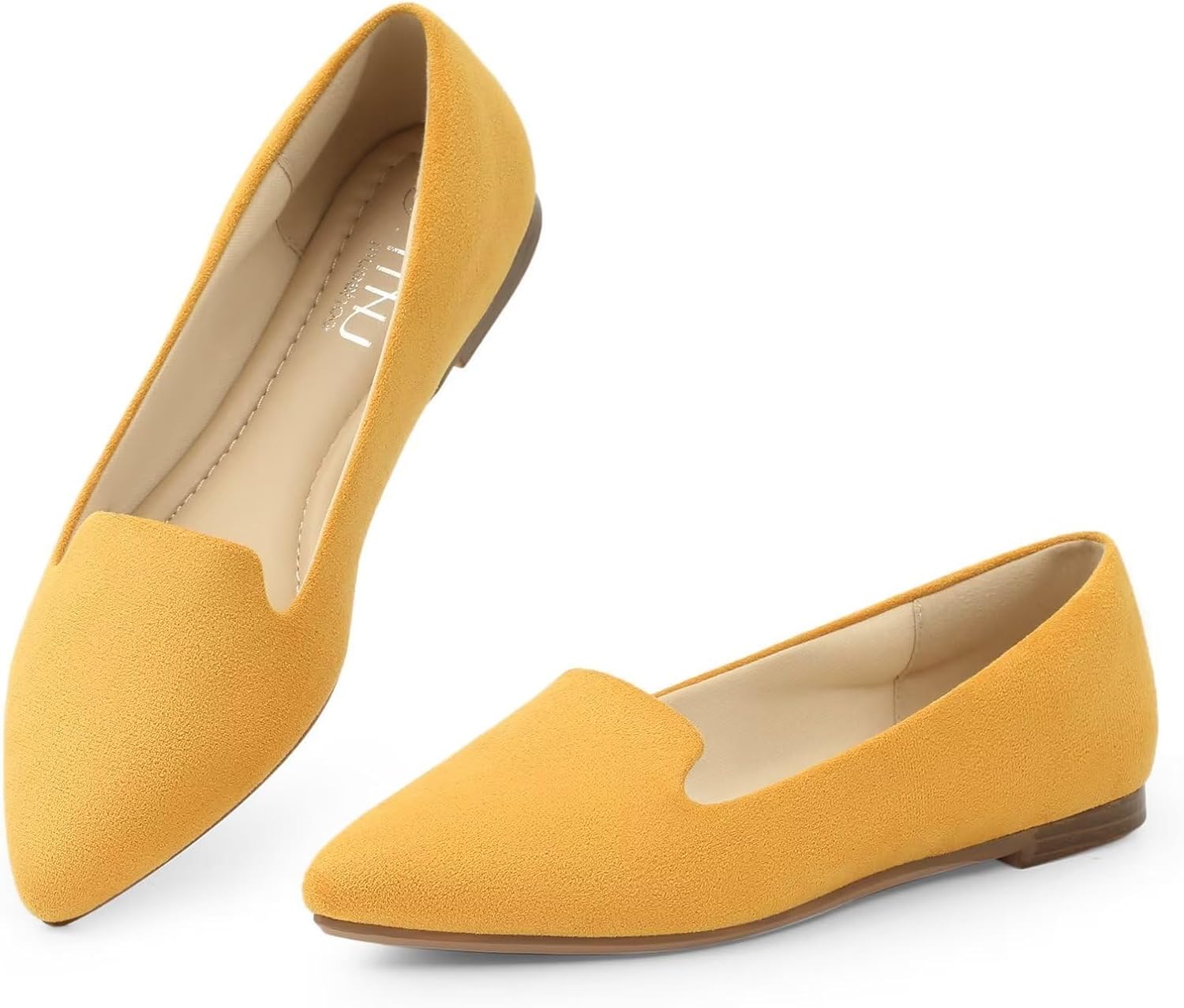 MUSSHOE Flat Shoes Women Comfortable Slip on Stylish Flats