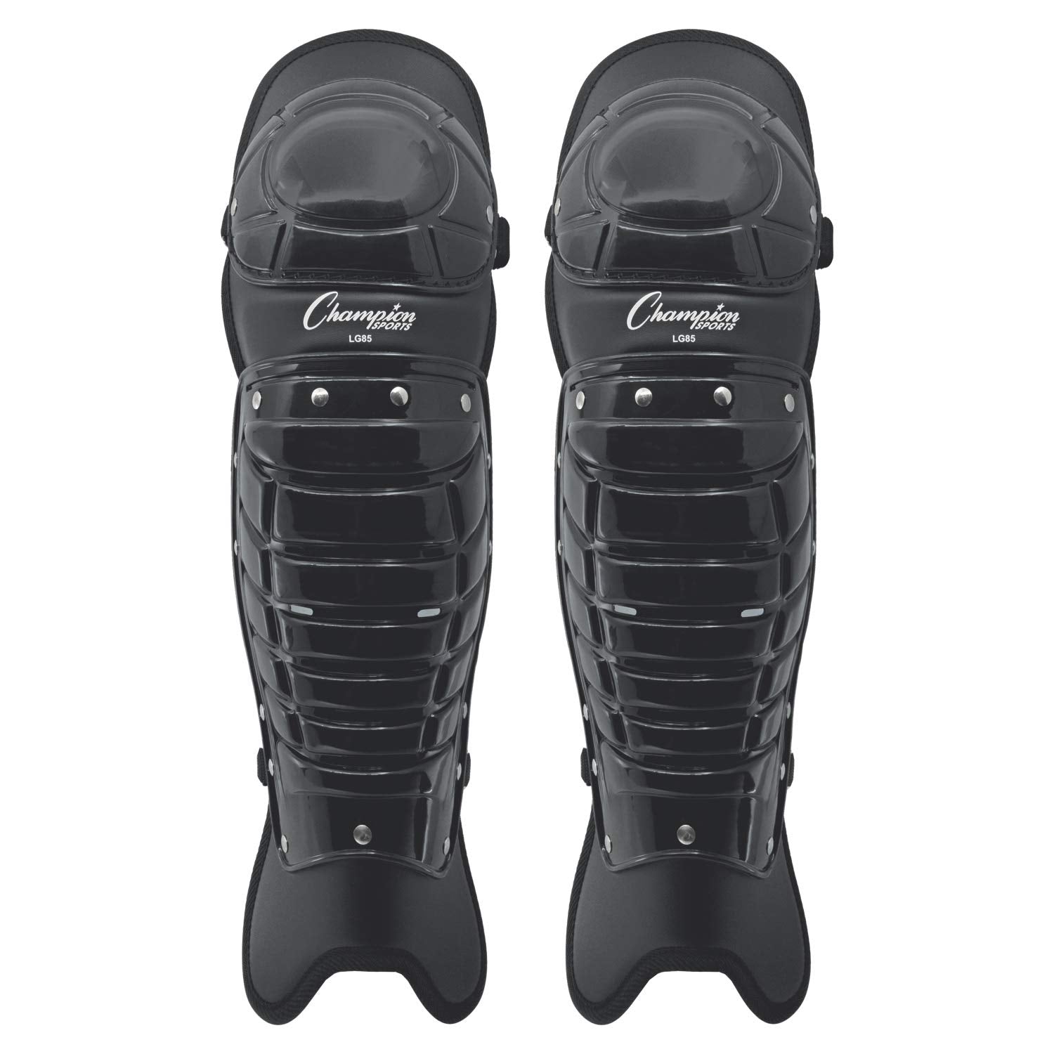 Champion Sports Umpire Leg Guards for Baseball & Softball