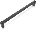 7-1/2 in Matte Black Knurled Cabinet Handles 10 Pack - Durable Pulls