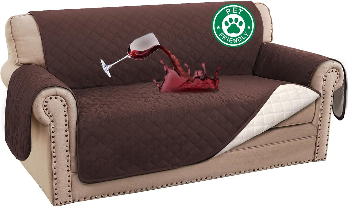 Turquoize 100% Waterproof Couch Cover for 2 Cushion Loveseat