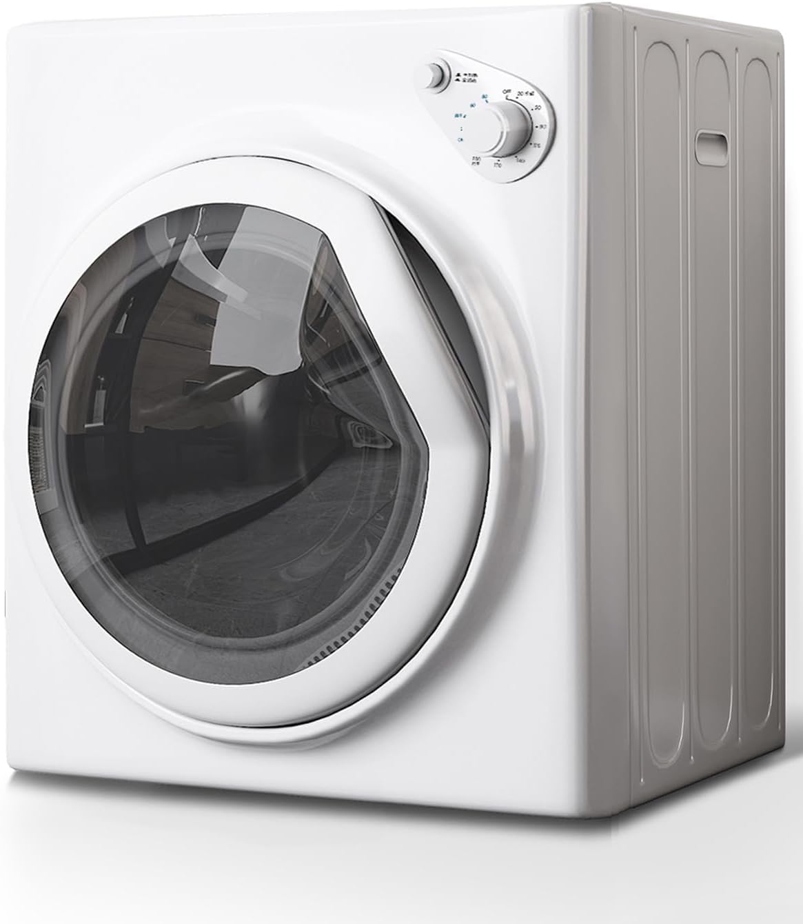 Compact 3.5 Cu. Ft Dryer with 4 Modes for Home and RV Use