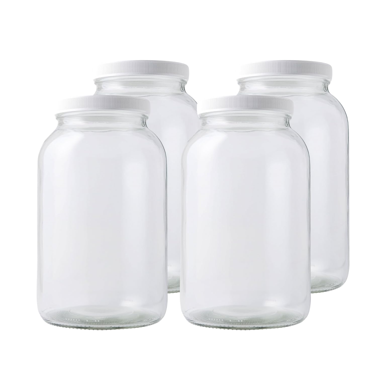 1 Gallon Mason Jar with Airtight Lid for Food Storage Needs